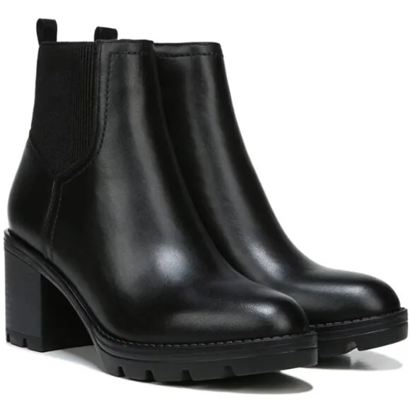 NATURALIZER Verney Waterproof Lug Sole Booties