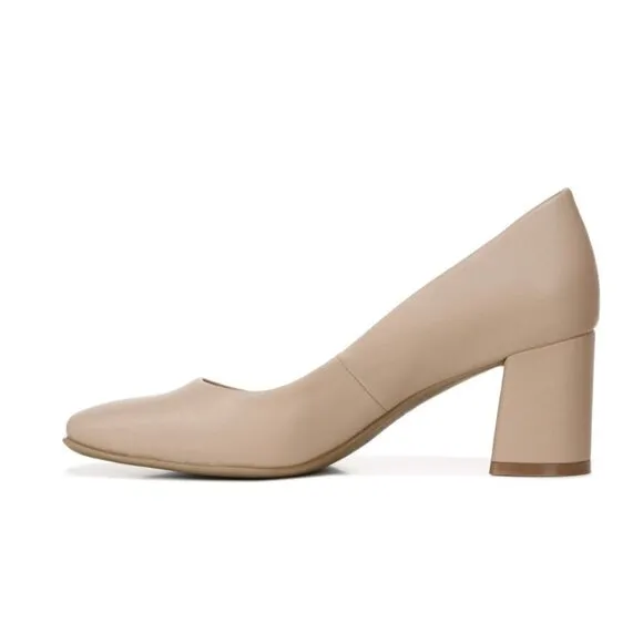 Naturalizer Warner Square Toe Pump (Wide)