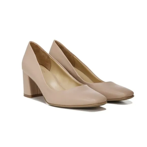 Naturalizer Warner Square Toe Pump (Wide)