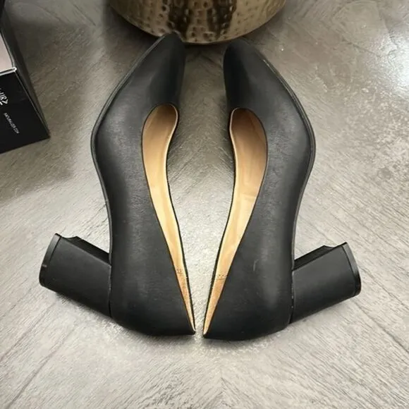 Naturalizer Warner Square Toe Pump (WIDE) size 8