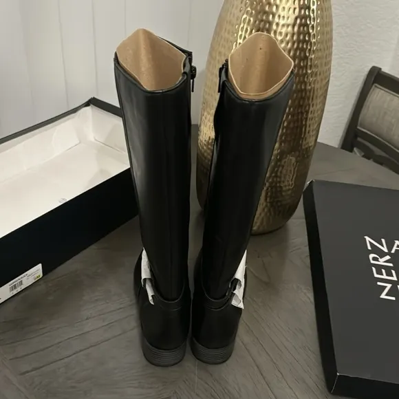 Naturalizer Women Garrison Mid Calf Boot (WIDE CALF)