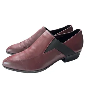 Naturalizer Womens Boulder Shooties Pointed Toe Ankle Boot Burgundy Size 8.5 EUC