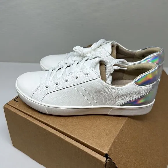 NATURALIZER MORRISON WOMENS SNEAKER WHITE SIZE 8W NEW IN BOX
