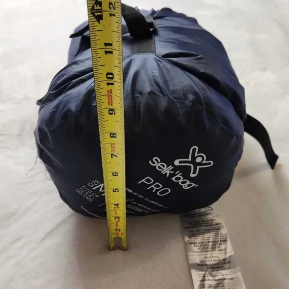 New Adult M Selk'Bag Pro wearable sleeping bag in Navy