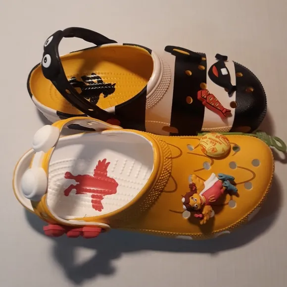 (New) Adult McDonald's Crocs Clogs Mixed Set (M8/W10) (M9/W11)