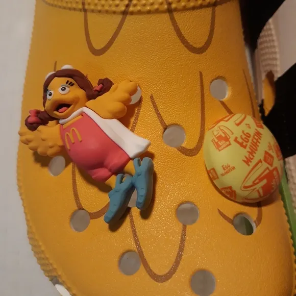 (New) Adult McDonald's Crocs Clogs Mixed Set (M8/W10) (M9/W11)