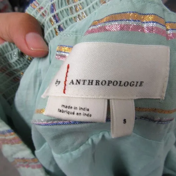 NEW Anthropologie Women Small Audriana Shimmer Maxi Skirt
