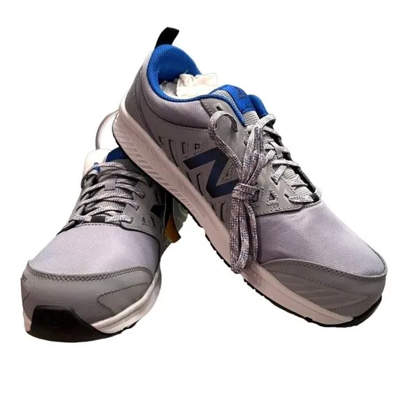 New Balance 412 MID412G1 Size 9.5 Wide Gray/Royal Blue