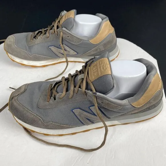 New Balance 515 Mens Size 14 D Gray Classics Running Shoes Up lace ML515RFB