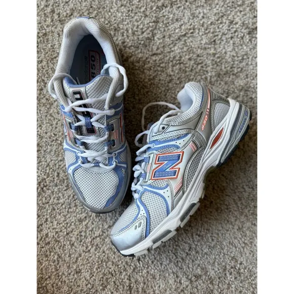 New Balance 850 V1 Stability Running Shoes Cushioned white Blue women 10.5