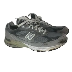 NEW BALANCE 993 Made In USA Sneakers Men's Size 12 Gray Running Shoes