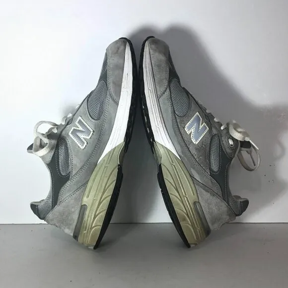 NEW BALANCE 993 Made In USA Sneakers Men's Size 12 Gray Running Shoes