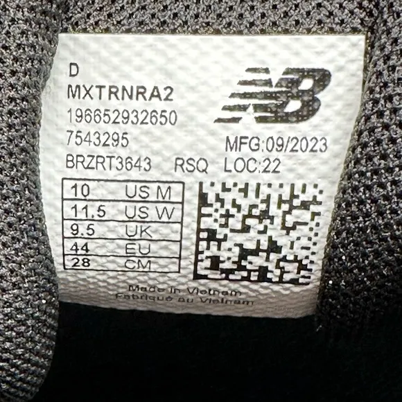 New Balance Dynsoft TRNRv2 Running Shoes Men's Sz 10 Women's Sz 10 New