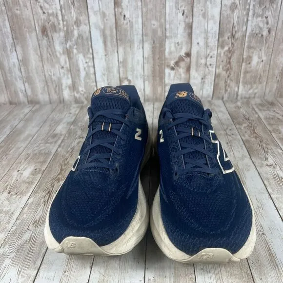 New Balance Fresh Foam 1080 Men's 11  Running Shoes Navy Blue Comfort‎ Sneakers