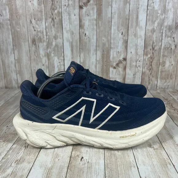 New Balance Fresh Foam 1080 Men's 11  Running Shoes Navy Blue Comfort‎ Sneakers