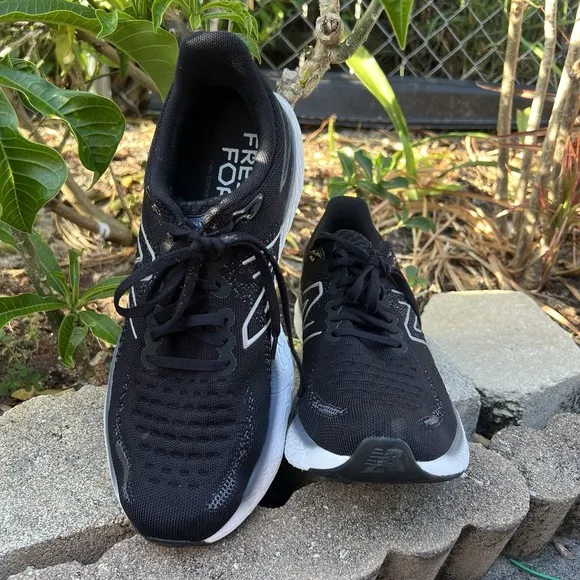 New Balance Fresh Foam X 1080 V12 Running Shoes Men's 10.5 2E Wide Black Thunder