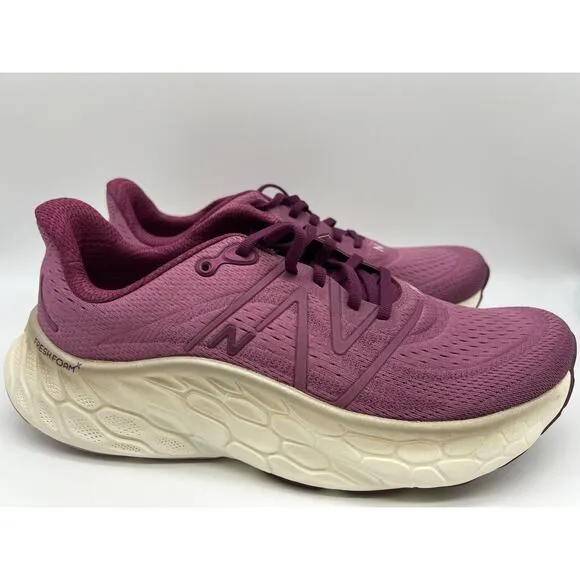 New Balance Fresh Foam X More v4 Purple Running Women's Shoes Size 11B🛒