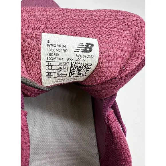 New Balance Fresh Foam X More v4 Purple Running Women's Shoes Size 11B🛒