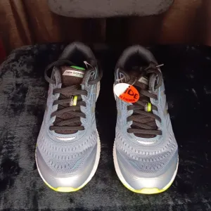 New Balance Gray and Black Athletic Shoes