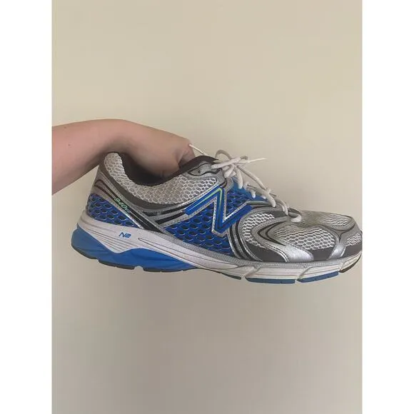 New Balance Mens 940 V2 M940WB2 Gray Blue Running Shoes Sneakers Size 11.5