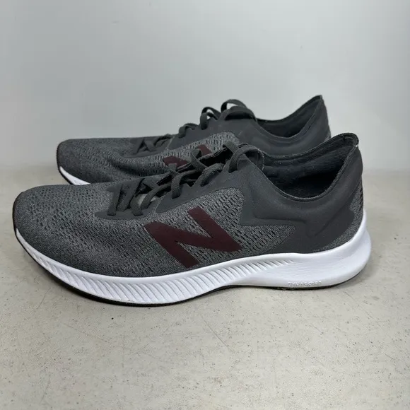 New Balance Mens Fresh Foam Sport Gray Athletic Running Shoes MPESUMG Size 10