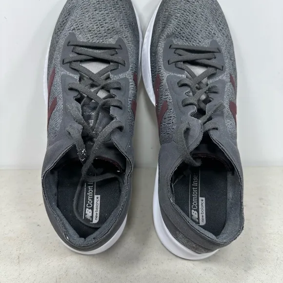 New Balance Mens Fresh Foam Sport Gray Athletic Running Shoes MPESUMG Size 10