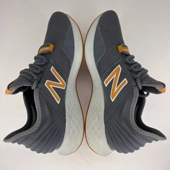 New Balance Mens MROAVBG Gray Fresh Foam Roav Low Top Size 6 D Running Shoes