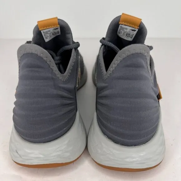 New Balance Mens MROAVBG Gray Fresh Foam Roav Low Top Size 6 D Running Shoes