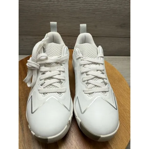 New Balance Youth Baseball Shoes Sz 1 M White Cleats
