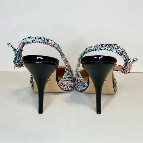 New Beautiisoles Alice Pointed Red Toe Pumps Size 8 1/2