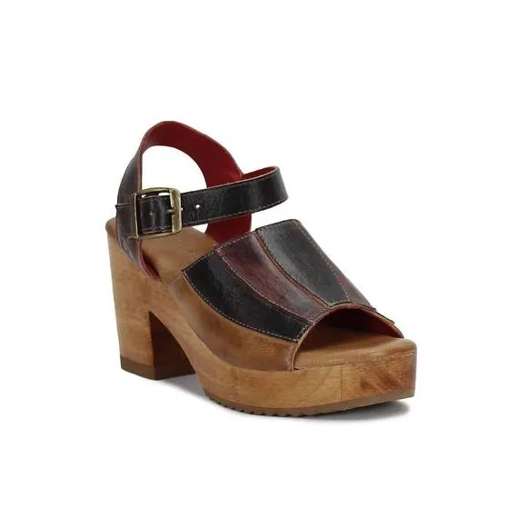 NEW BEDSTU women's jetsetter clogs in cold brew rustic