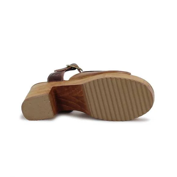 NEW BEDSTU women's jetsetter clogs in cold brew rustic