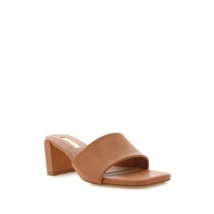 NEW! Billini Sandal Heels, “Lennox”, 90s style, Block Heel, Sugar Brown​​​