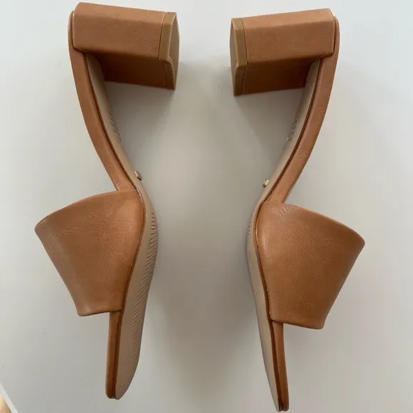 NEW! Billini Sandal Heels, “Lennox”, 90s style, Block Heel, Sugar Brown​​​