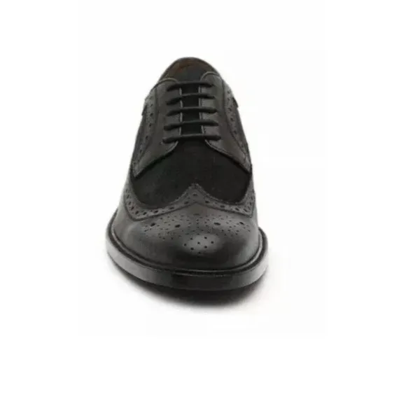 New Blake Mckay pierce wingtip oxford dress shoes brown sz 8 11.5 Leather