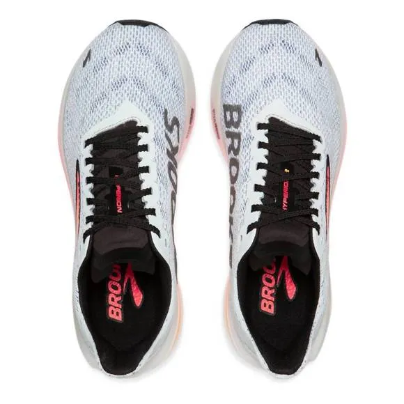 NEW BROOKS men's hyperion 2 shoes in illusion/coral/black