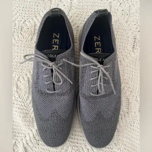 NEW Cole Haan Men's ØriginalGrand Remastered Stitchlite™ Oxfords 13 gray