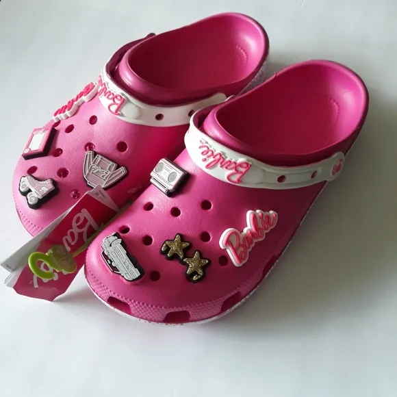 (New) Crocs Barbie Clogs (W10/M8)