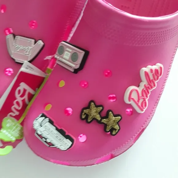 (New) Crocs Barbie Clogs (W10/M8)