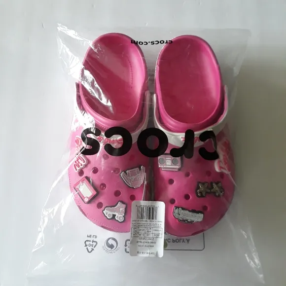 (New) Crocs Barbie Clogs (W10/M8)