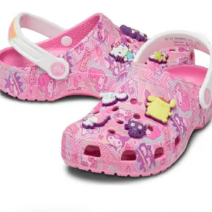 (New) Crocs Hello Kitty Clogs (W10/M8)