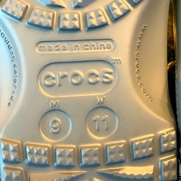 New Crocs Unisex Classic Clog Slate Grey Mens Size 9 / Women’s 11