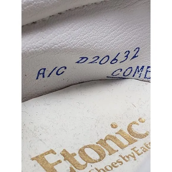 New Etonic Vintage Professional Brown Leather Kiltie Spike‎ Golf Shoes Size 7C