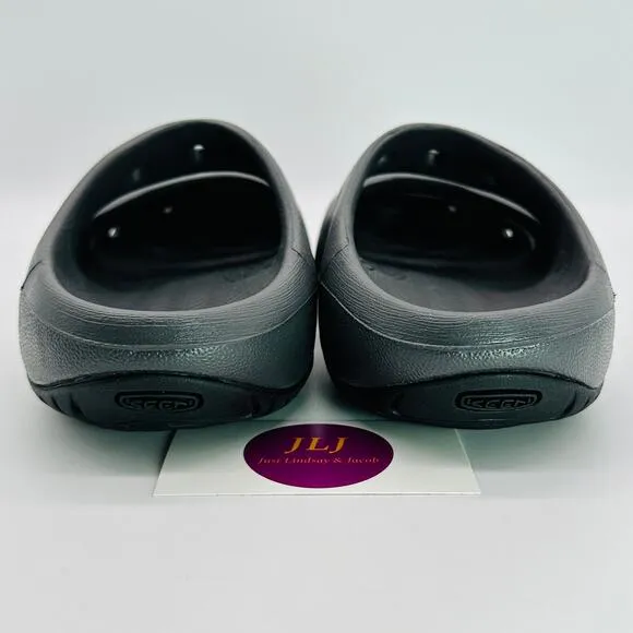 NEW KEEN Women's Yogui Slip On Comfort Clogs Magnet/Black 1026246 Size 9