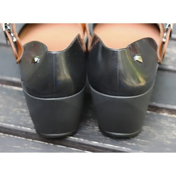 NEW - LAIS ROMANI Designer Rubberized Comfort Clogs - Melissa-Type, sz 10