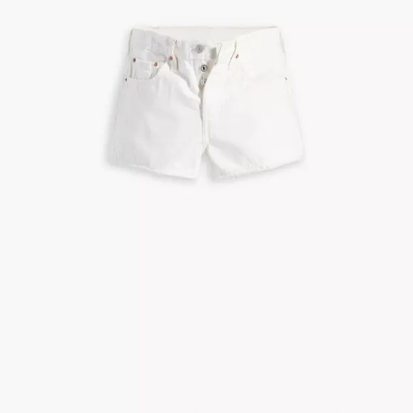 New Levi’s 501 Original Fit High Rise Cotton Denjm Shorts Size 28