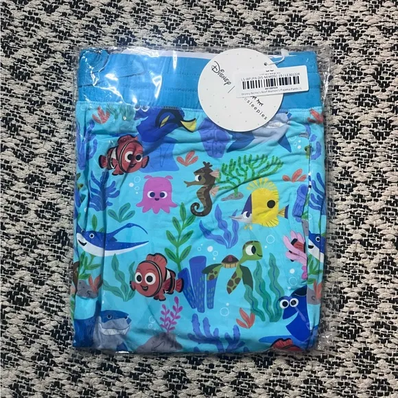New Little Sleepies Disney Nemo's Reef Women's Pajama Pants Large