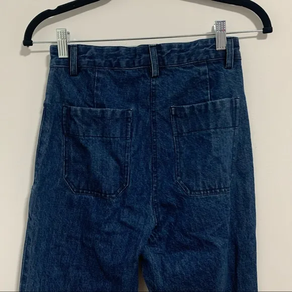 New Maria Stanley high rise straight leg minimalist style jeans Size 0