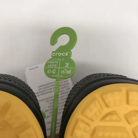 NEW McDonald's x Crocs Hamburgler Classic Clogs M8 - W10  Jibbitz 208472-90H