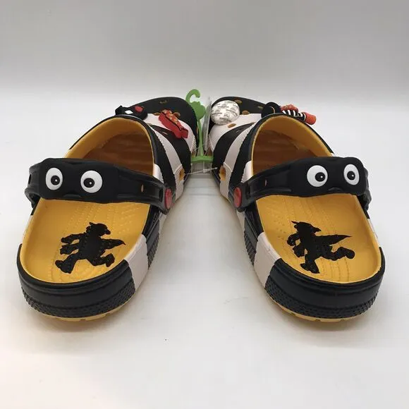 NEW McDonald's x Crocs Hamburgler Classic Clogs M8 - W10  Jibbitz 208472-90H